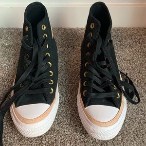 Converse High-Top Suede Sneakers